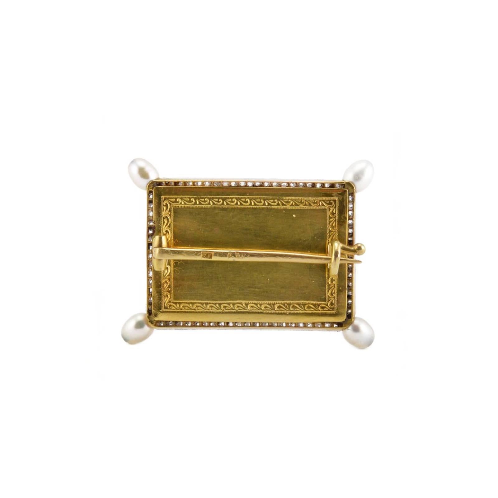 antique faberge brooch