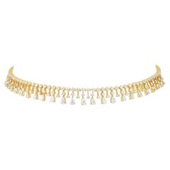 Classic 6.65 Carat Diamond, Choker