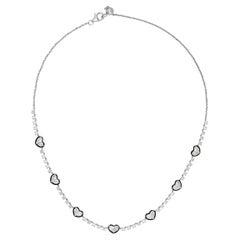 Twin Heart Pear Choker, Adjustable Choker/Necklace