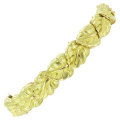 Tiffany & Co. Gold Cuff Bangle Bracelet