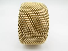 Magnificent  Wide Gold Bracelet