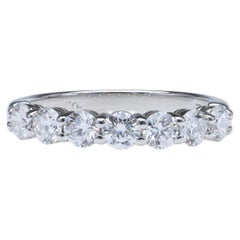 Tiffany & Co. Forever 0.91 Carat Diamond Band 3.5mm in Platinum