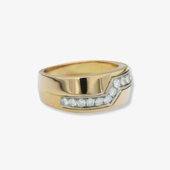 Jean-François Albert Diamond Ring Band in 18K Yellow Gold
