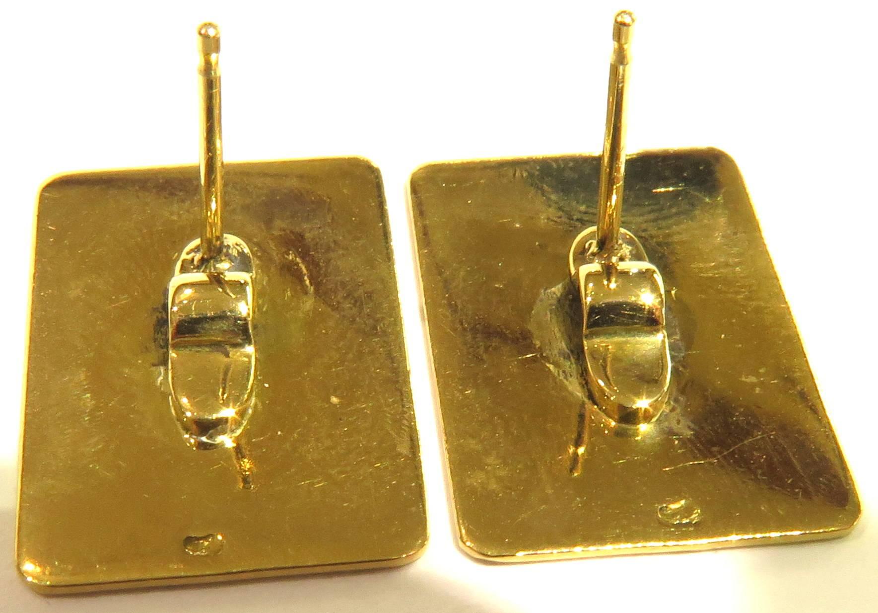 blackjack earrings