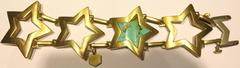 Ann Dexter-Jones Rare Turquoise Diamond Gold The Starry Night Bracelet