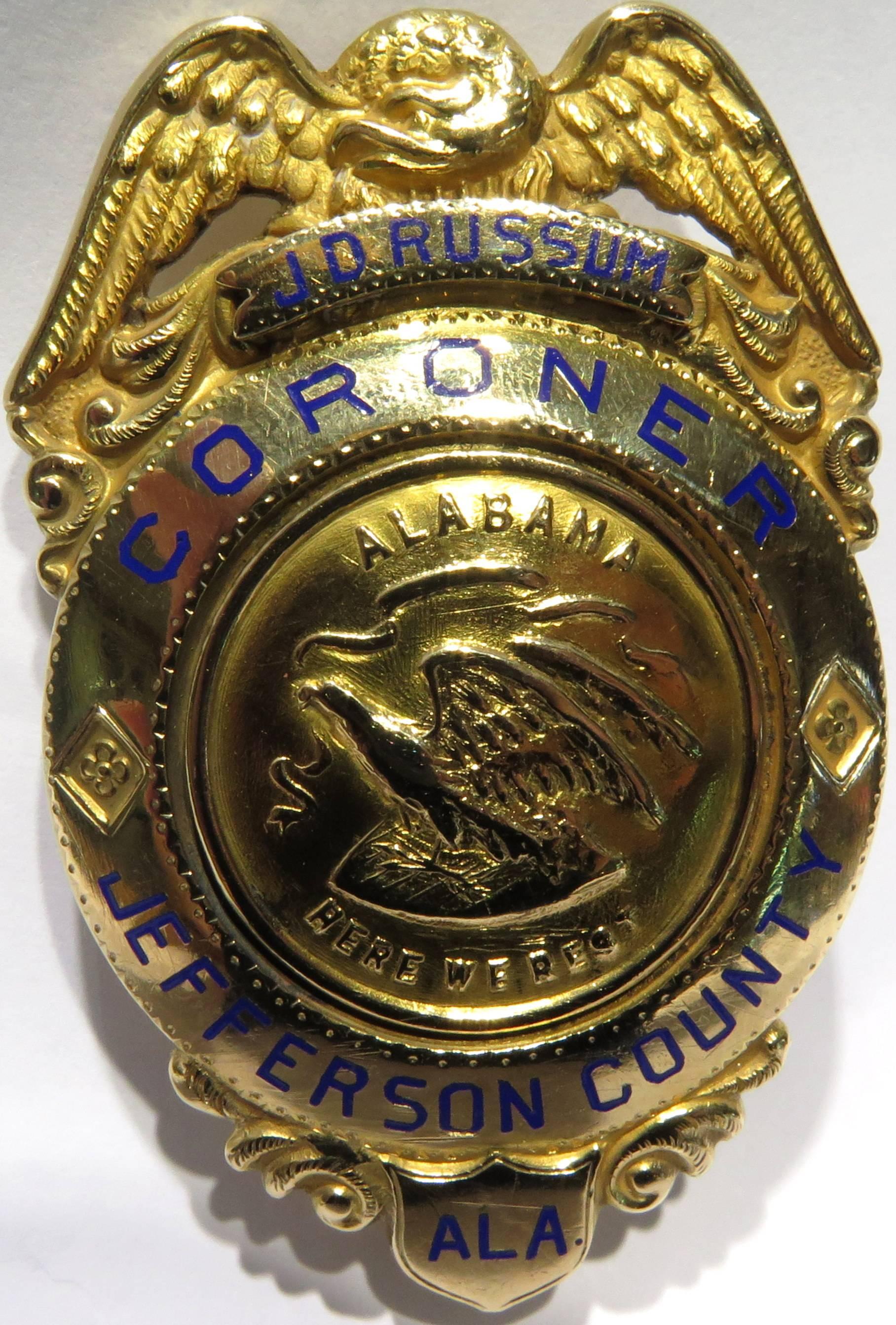 coroner badge