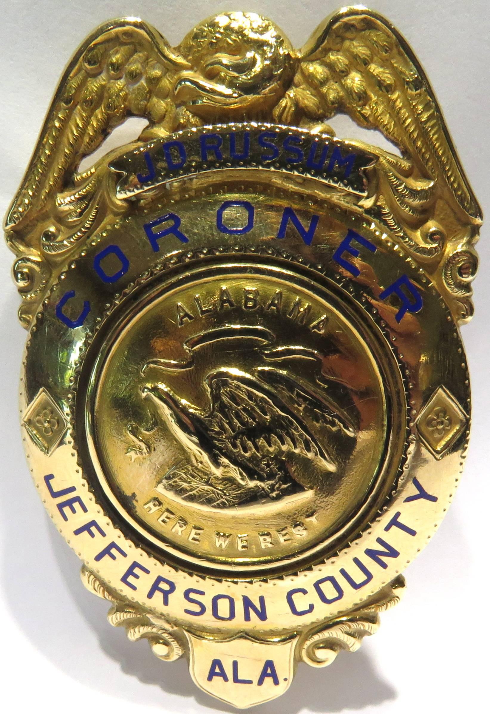 coroner badges