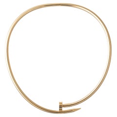 Cartier 18k Yellow Gold Juste un Clou Classic Torque Necklace