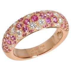 Cartier Etincelle-Ring mit rosa Saphir und Diamant