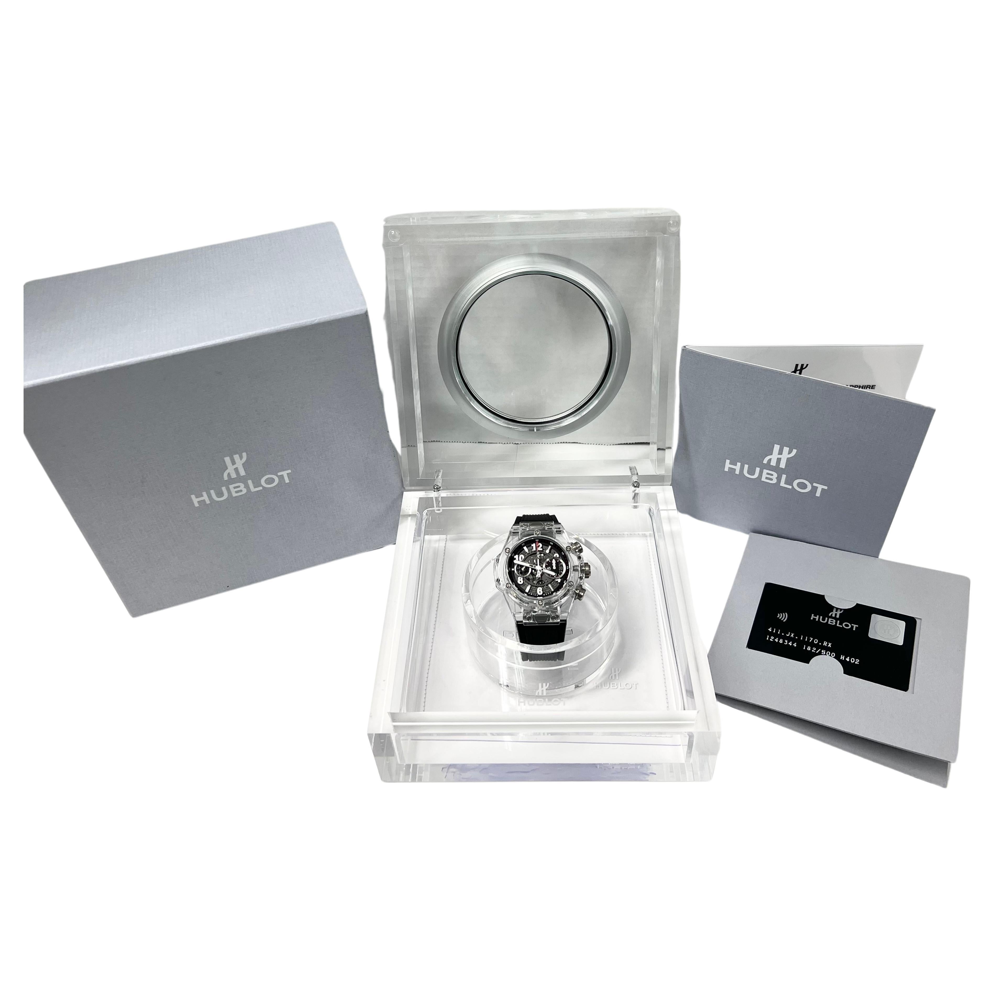 Hublot Big Bang UNICO Magic Sapphire Limited Edition Watch For Sale 2