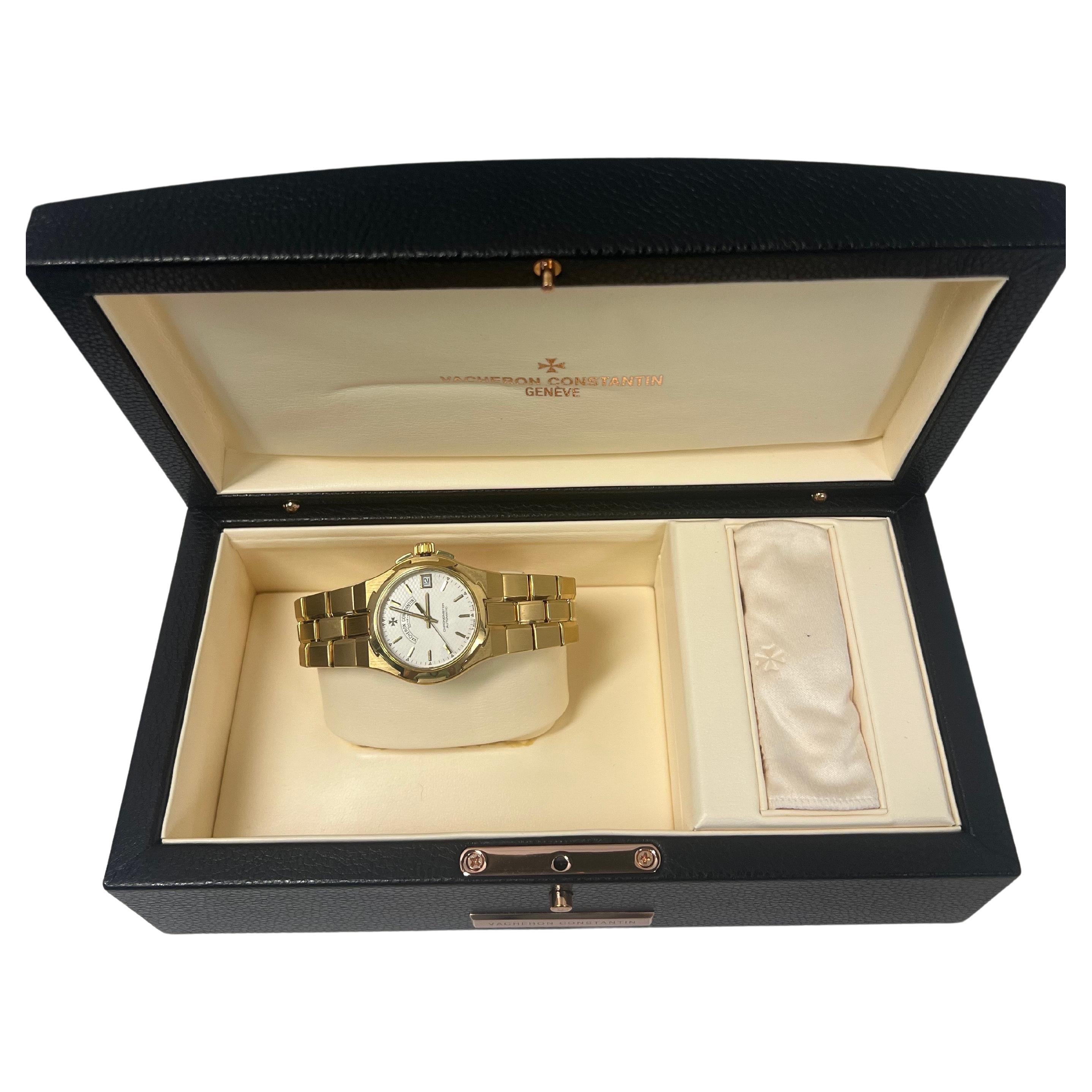 Women's or Men's Vacheron Constantin Overseas 35mm Yellow Gold Watch Ref. 42050/423J