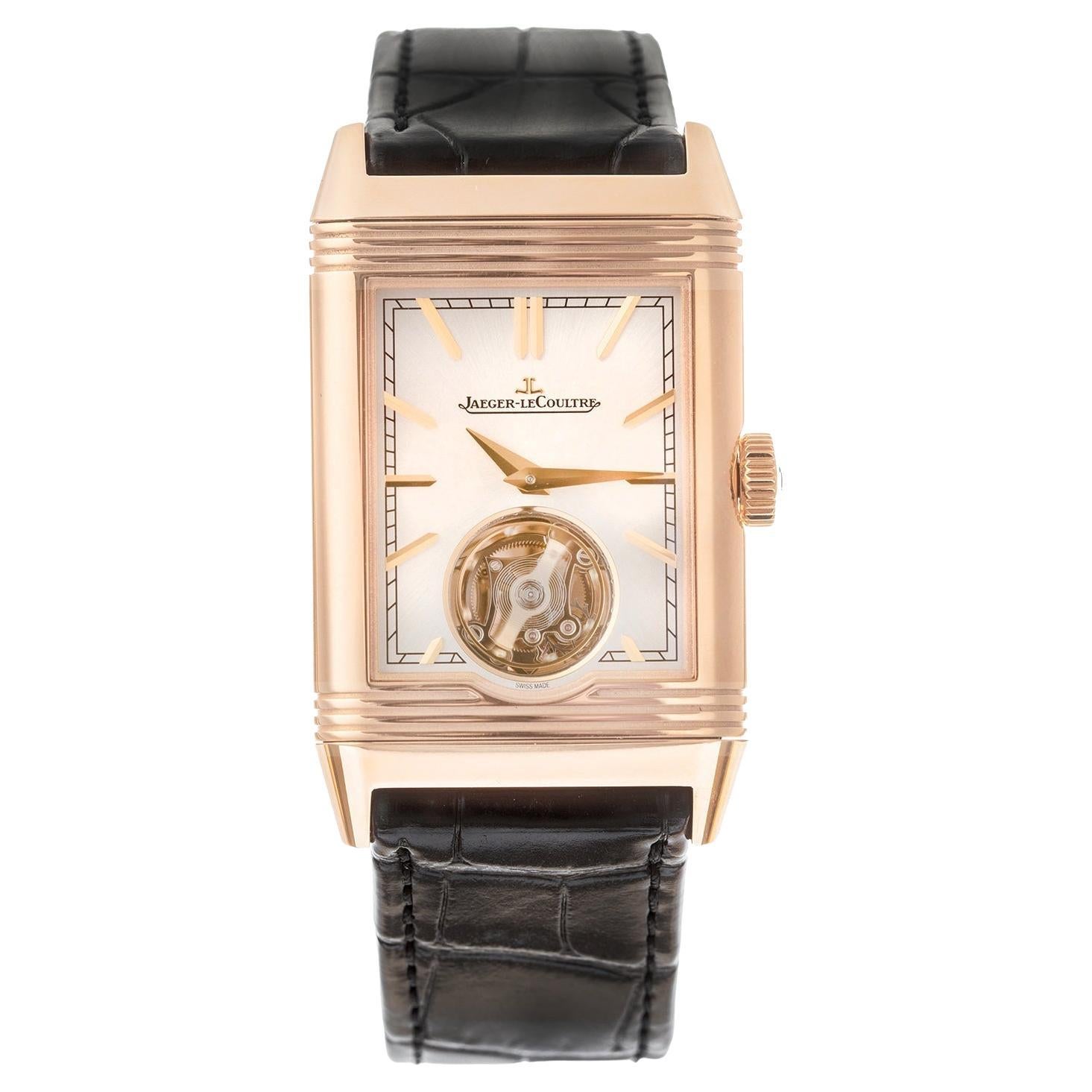 Jaeger-LeCoultre Reverso Tribute Duoface Tourbillon Watch Ref. Q392242J