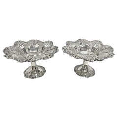 Reed & Barton Coppia di vassoi Francis I in argento 925 X598
