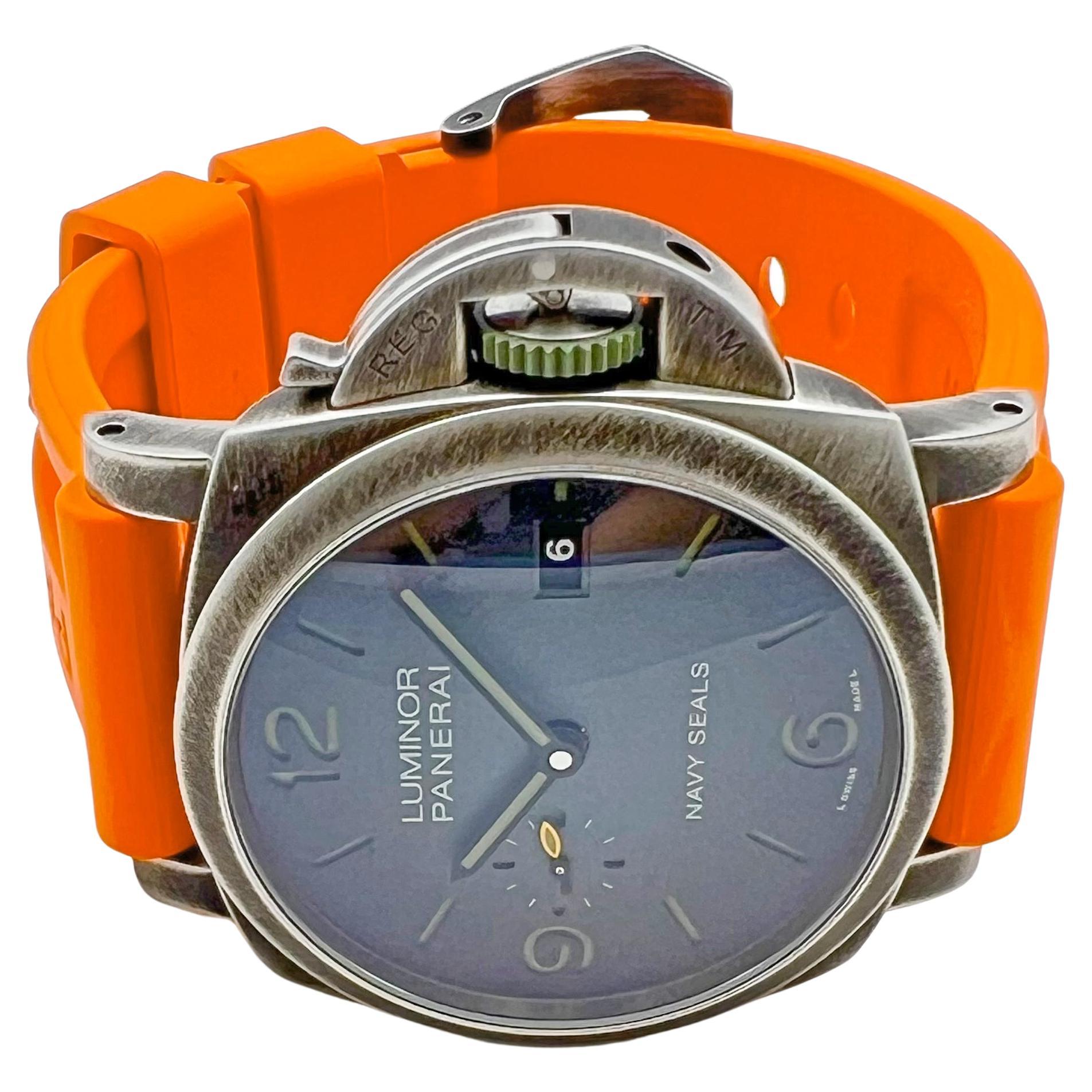 Men's Panerai Luminor Marina Navy SEALs Ref. PAM01412