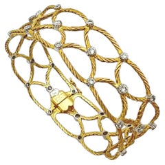 Buccellati 18K Gold Diamant Ondine Armband