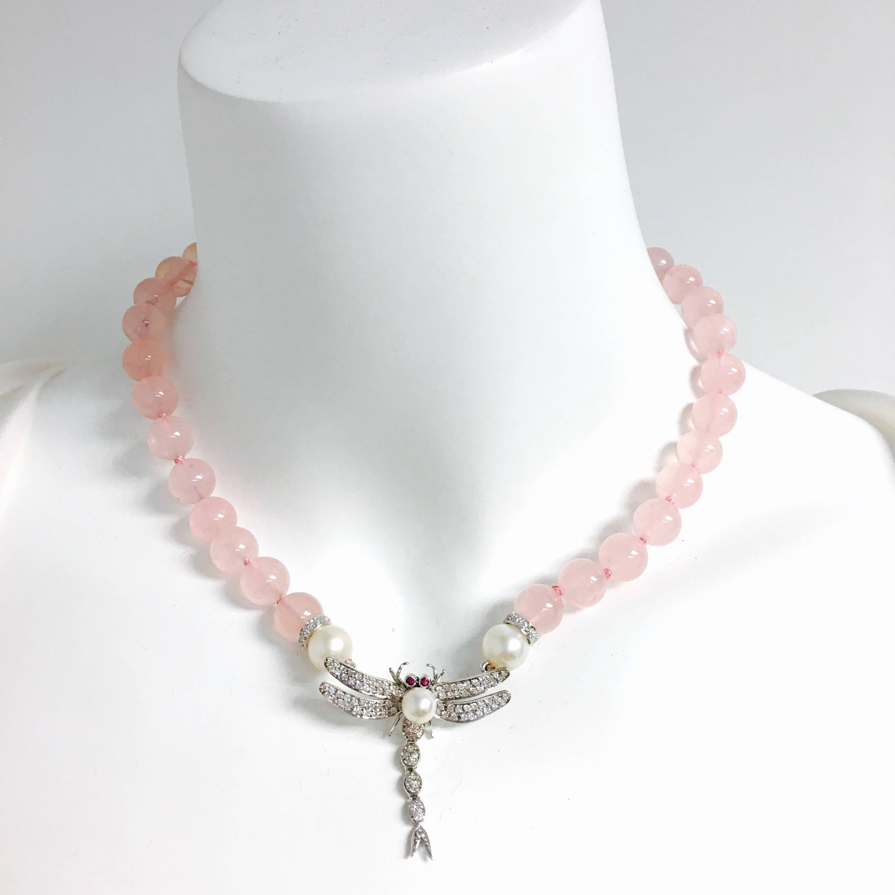 pearl and ruby necklace