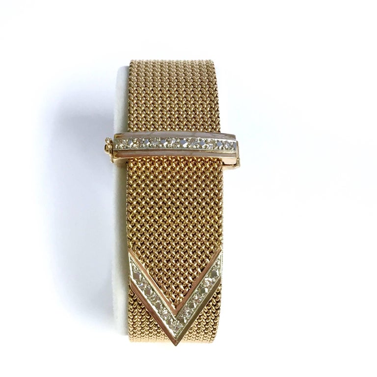 Rose Gold Buckle Bracelet