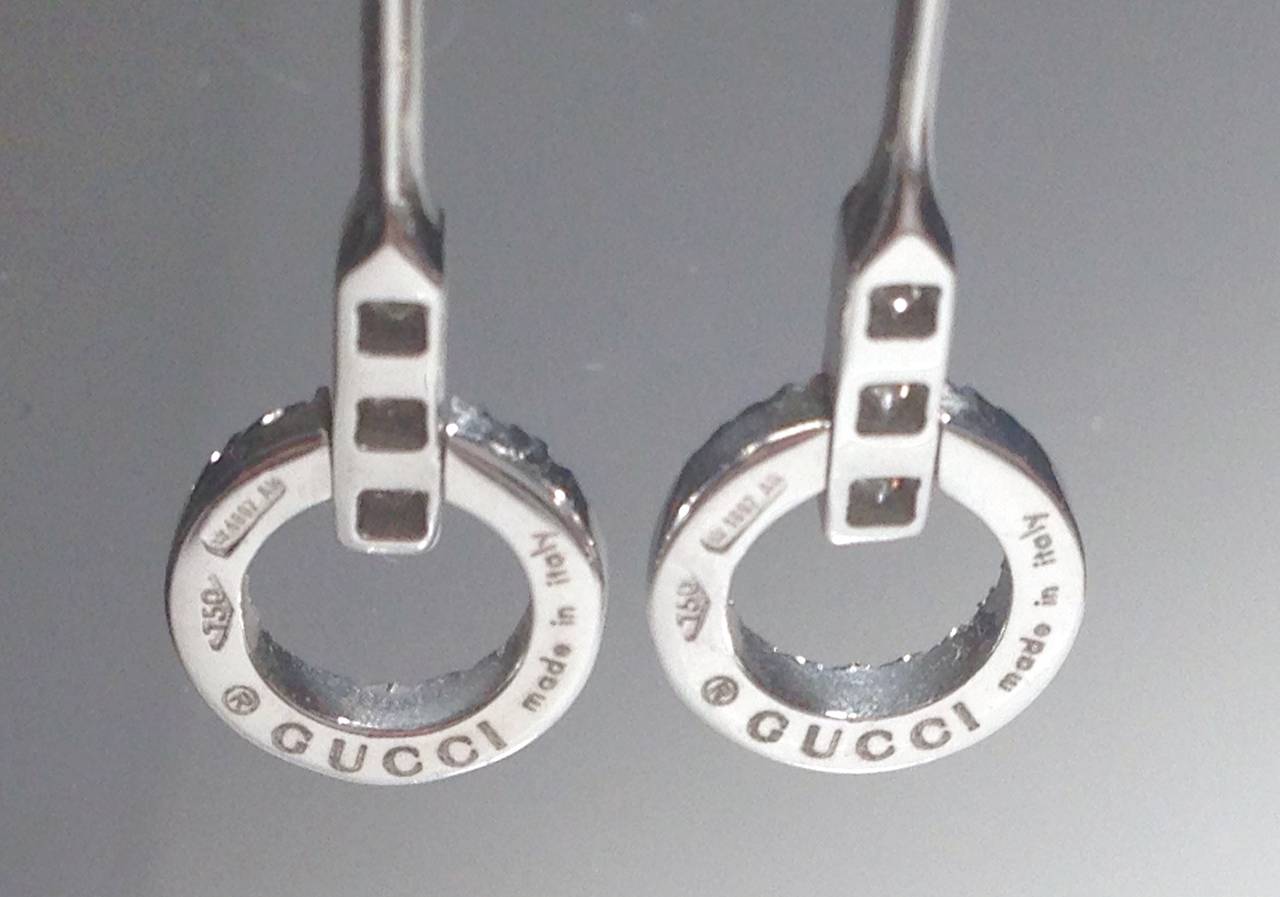 gucci dangle earrings