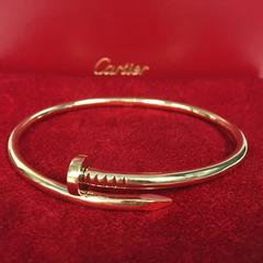 Cartier Juste Un Clou Yellow Gold Bracelet Size 21