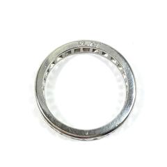 Large Diamond Platinum Eternity Band Ring Size 12