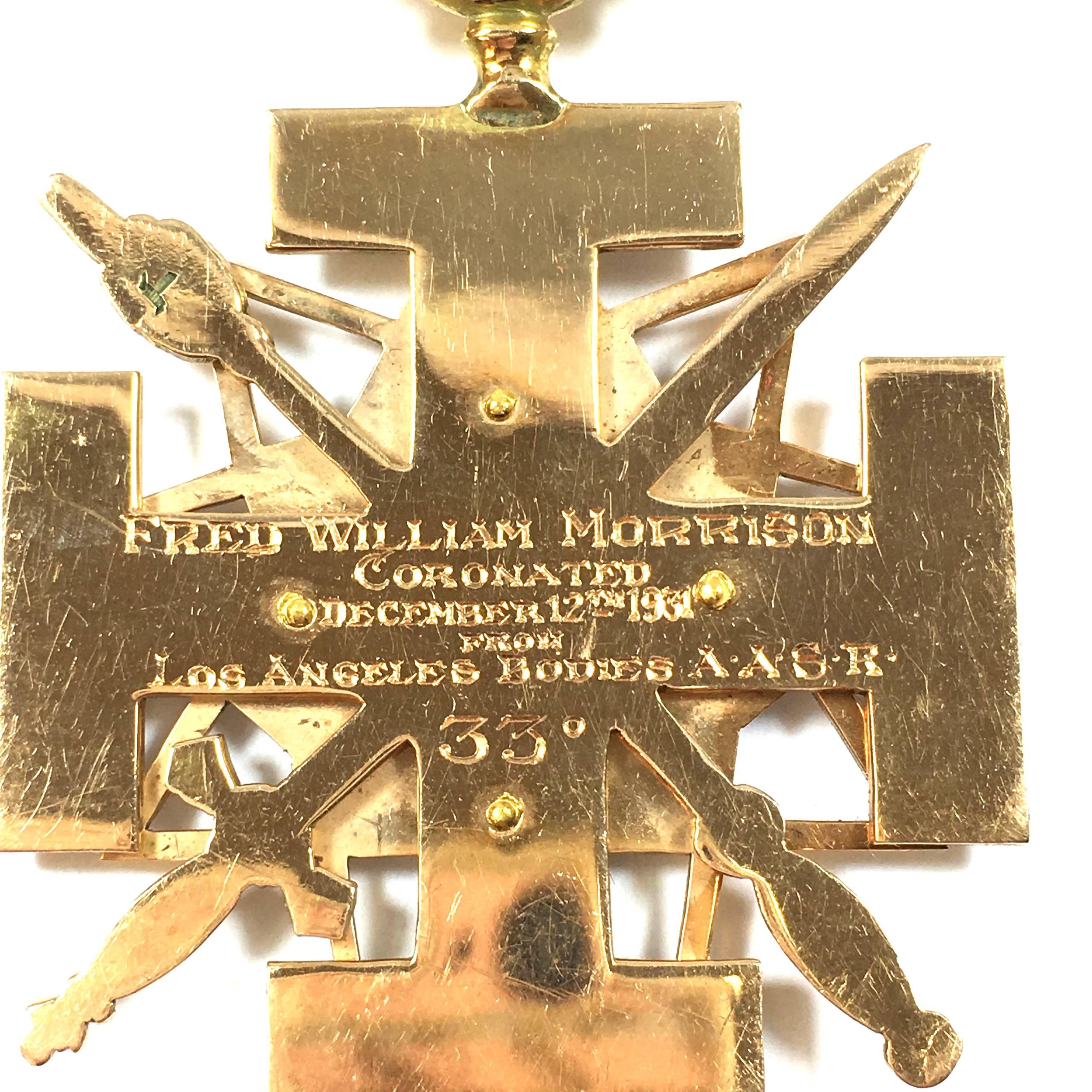 scottish rite medal