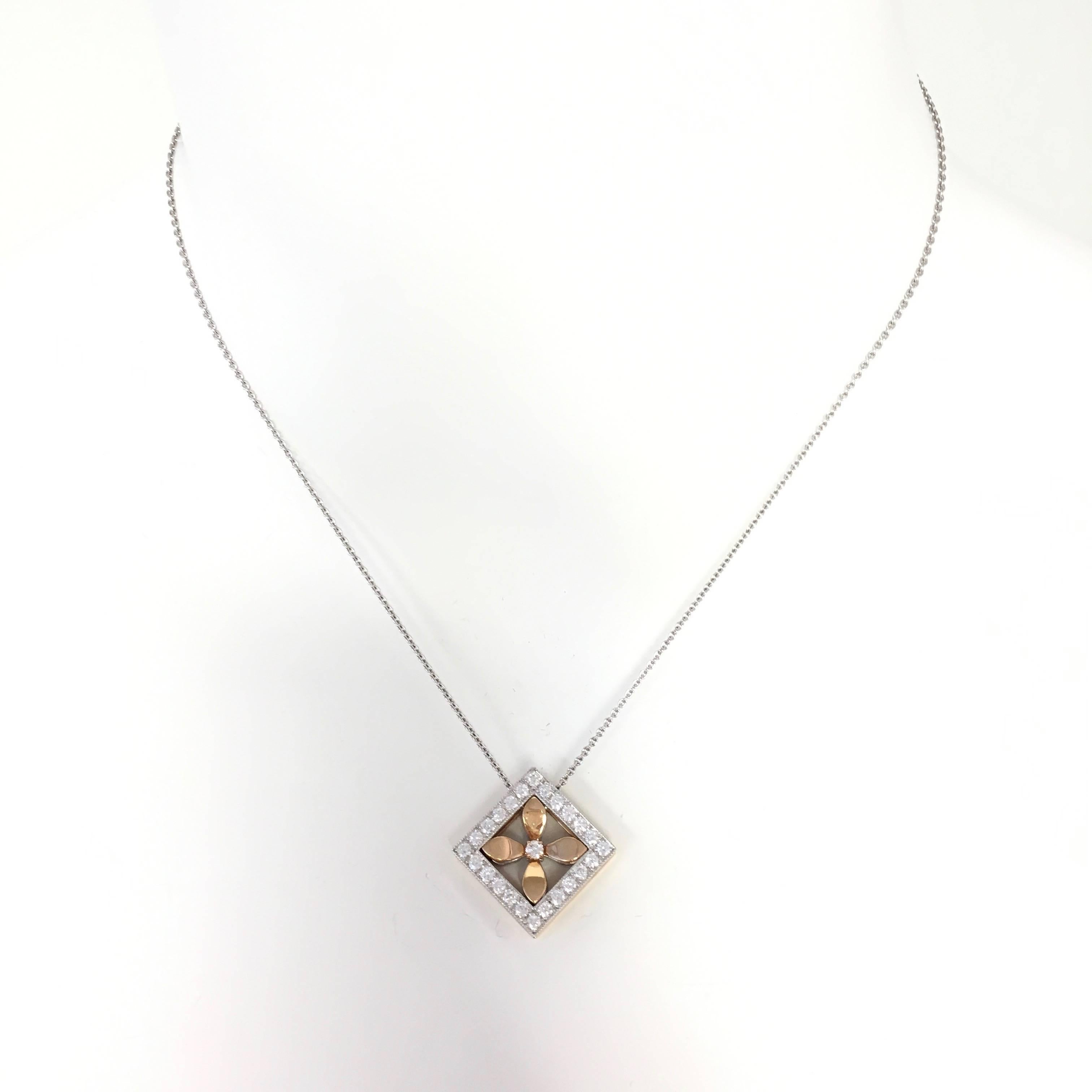 Mikimoto Convertible Diamond Pendant Necklace 5