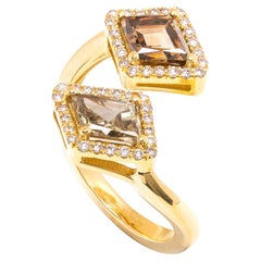 1.97 ct Natural Mix Colored Diamond Ring