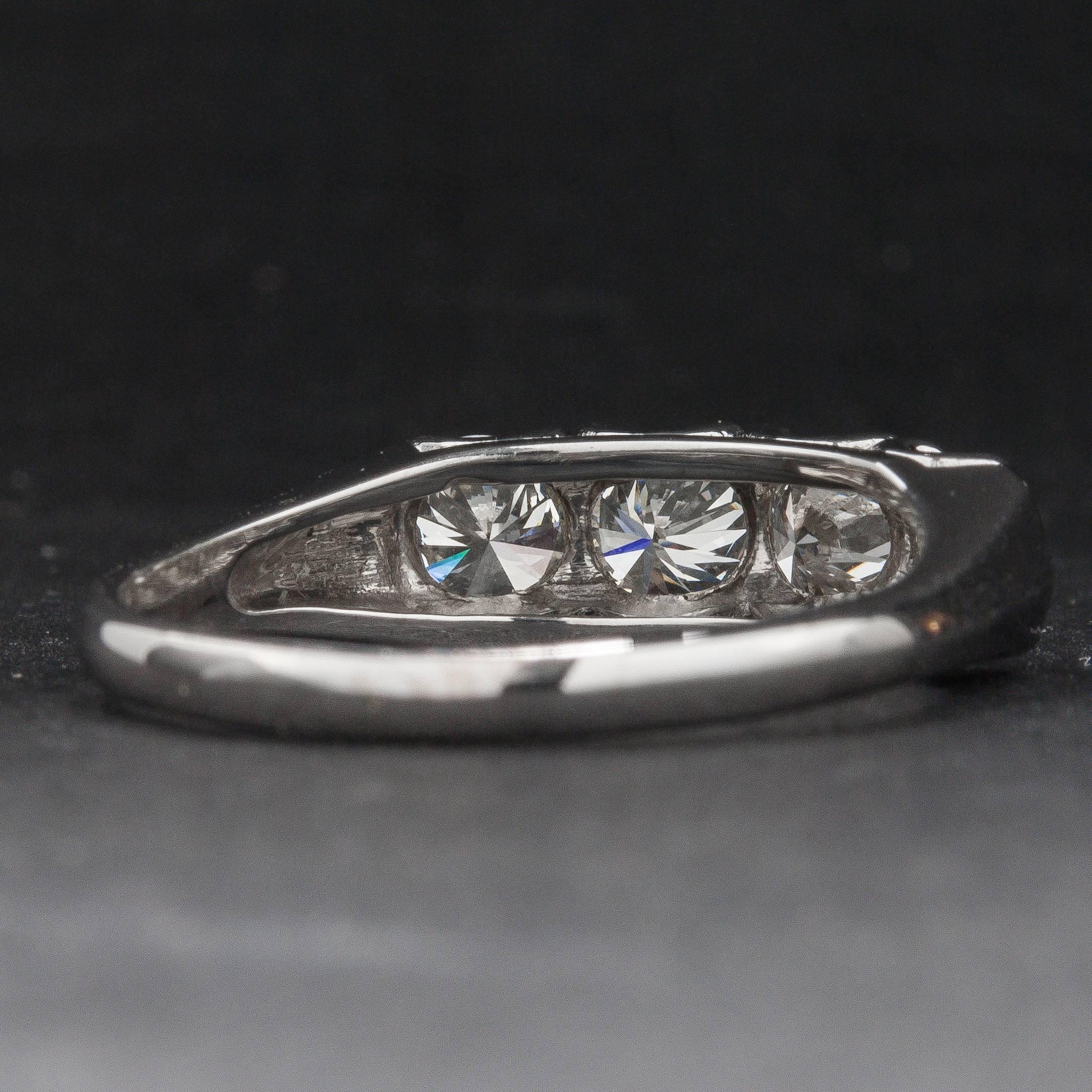Women's Four-Stone 1.20ctw Diamond Ring  For Sale