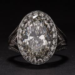 5.07ct GIA Cert Diamond Ring