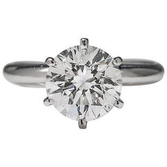 2.29 Carat Solitaire Diamond Ring