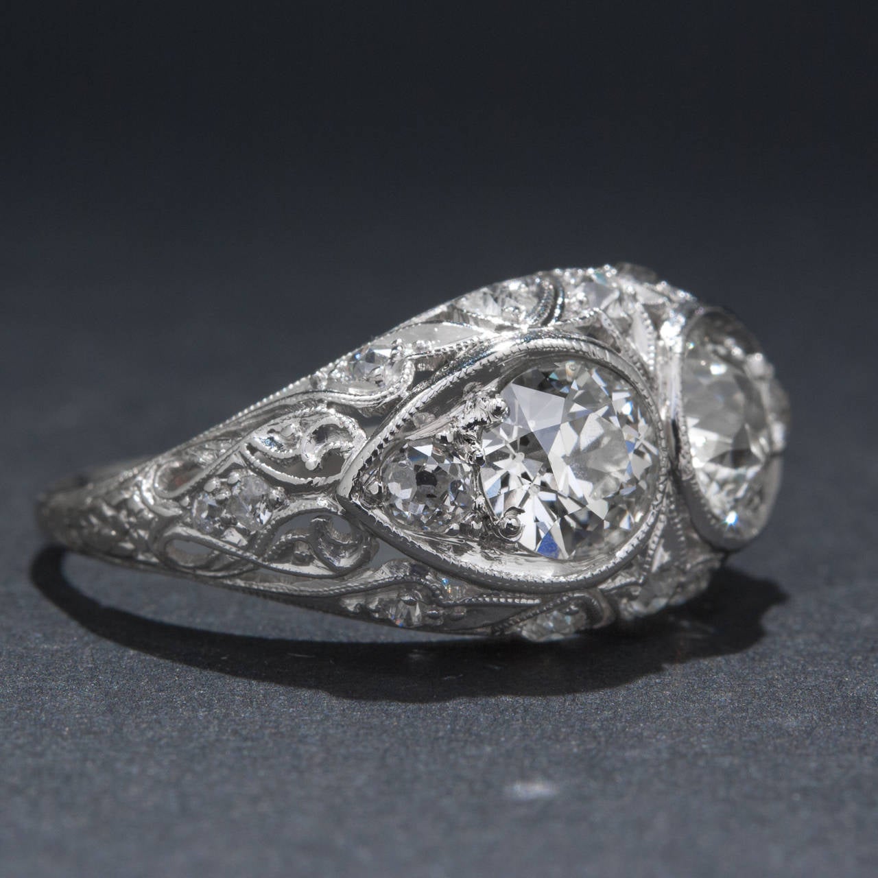 1920s Diamond Engagement Ring