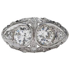 Retro 1920s Diamond Engagement Ring