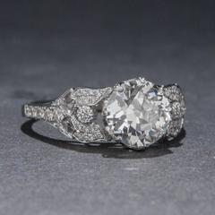 1.51 Carat Diamond Gold Ring