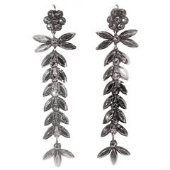 Antique Cut Steel Earrings