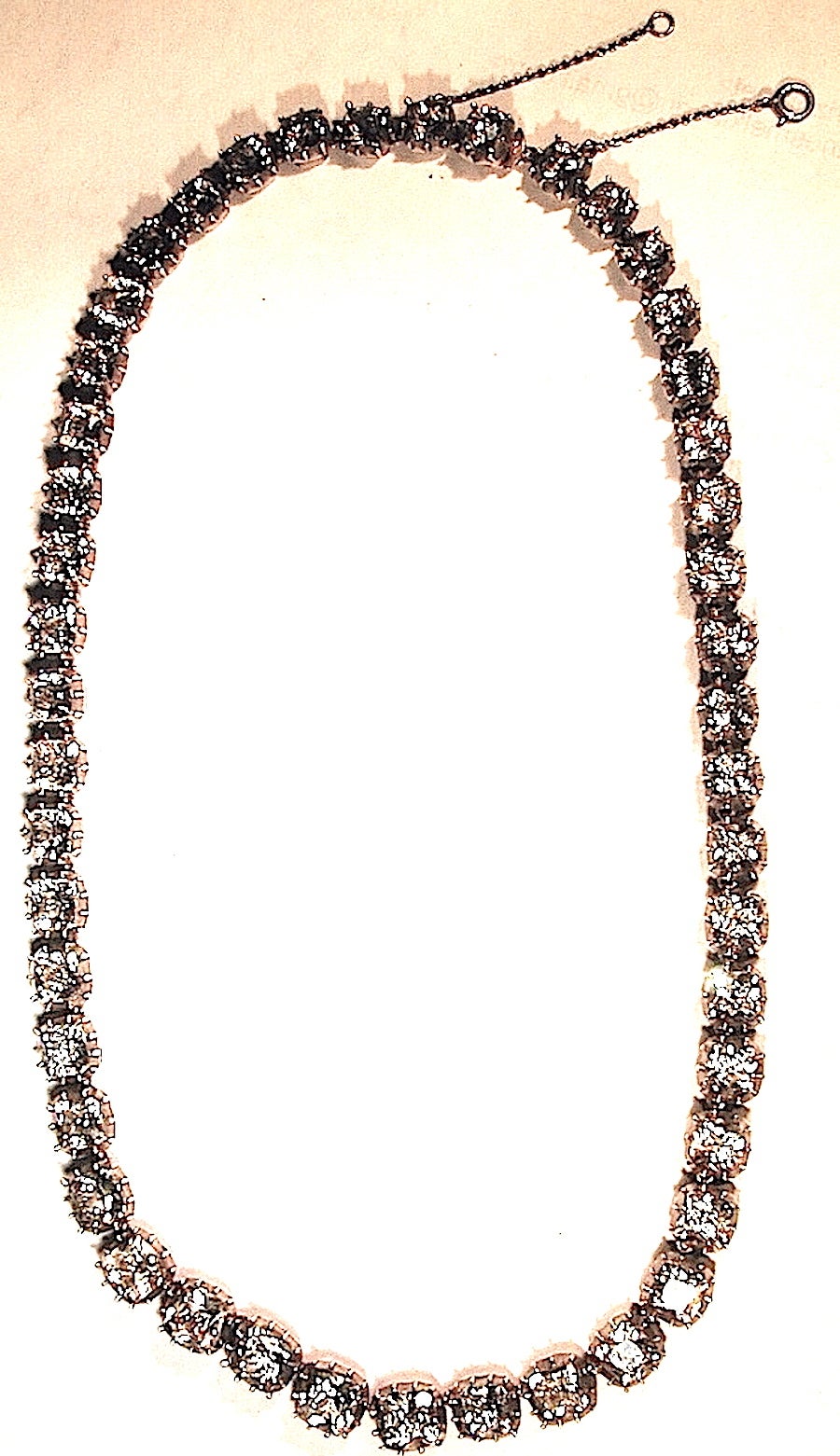 Antique Sterling & Rock Crystal Necklace - MiKa Boutique