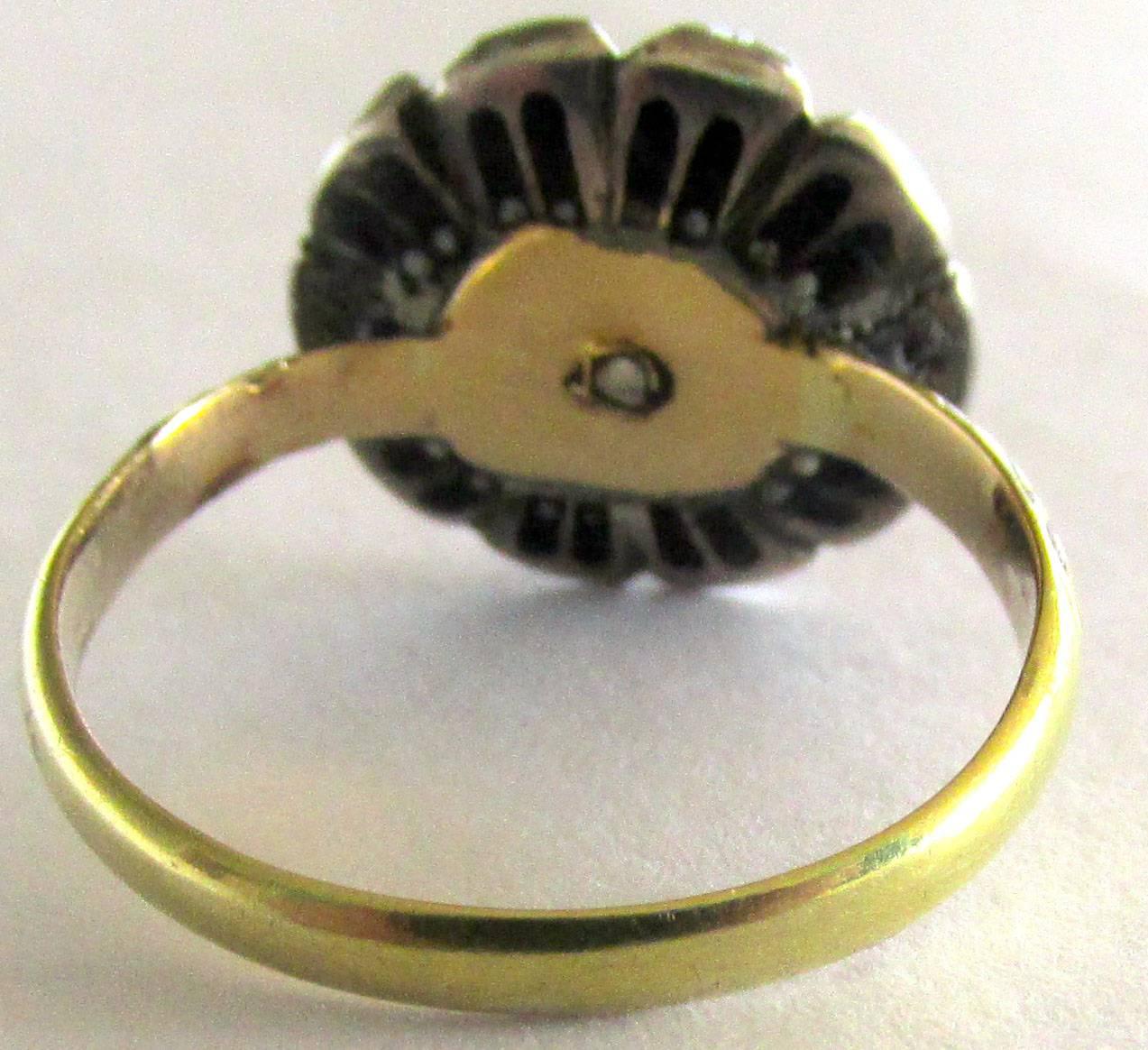 Antique Stuart Crystal Ring 5