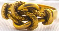 Antique Gold Knot Ring