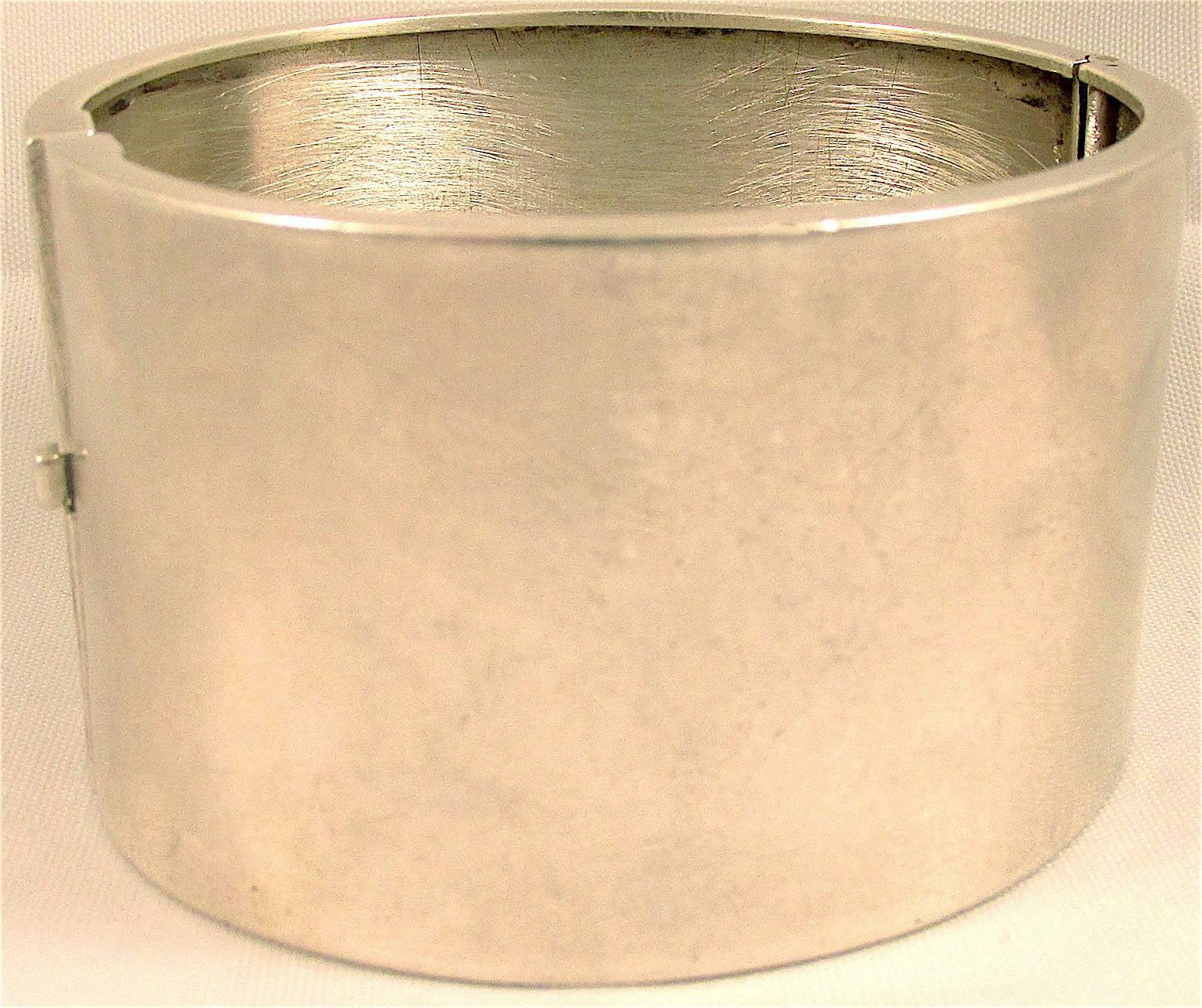 Antique Sterling Silver Cuff Bracelet 3
