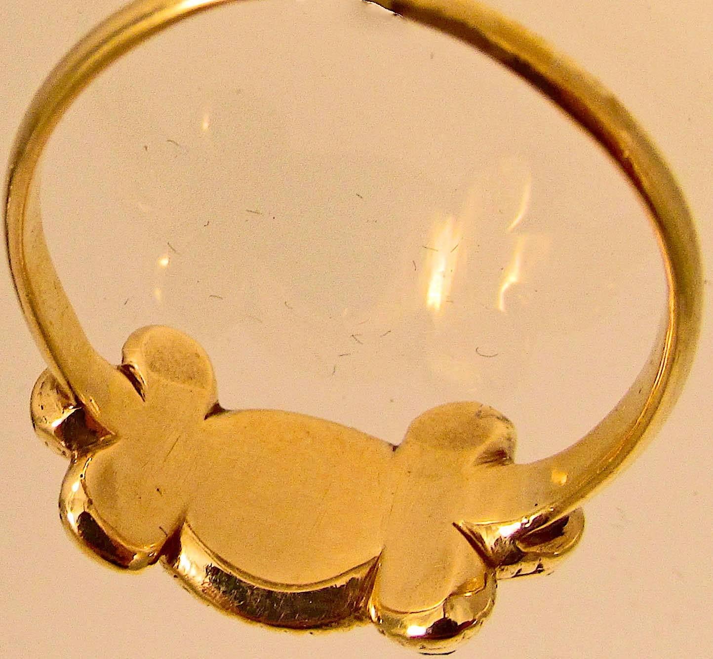 Antiker Diamant Gold Spanischer Ring 1