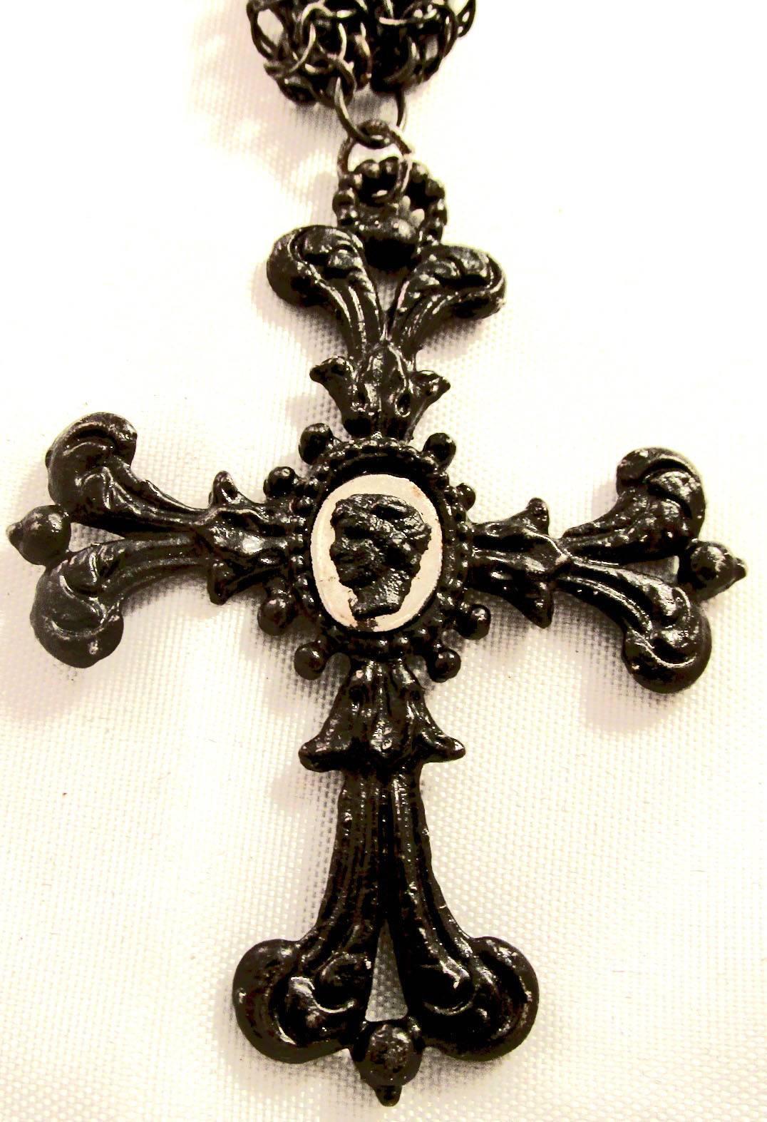 iron cross necklace
