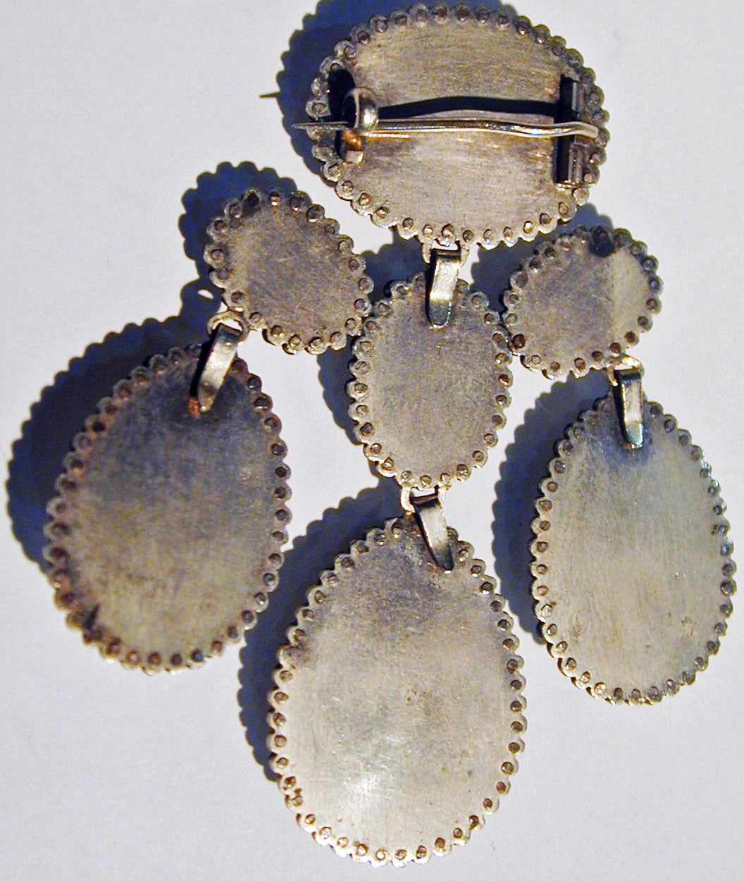 Antique Coque de Perle Brooch c1760 2