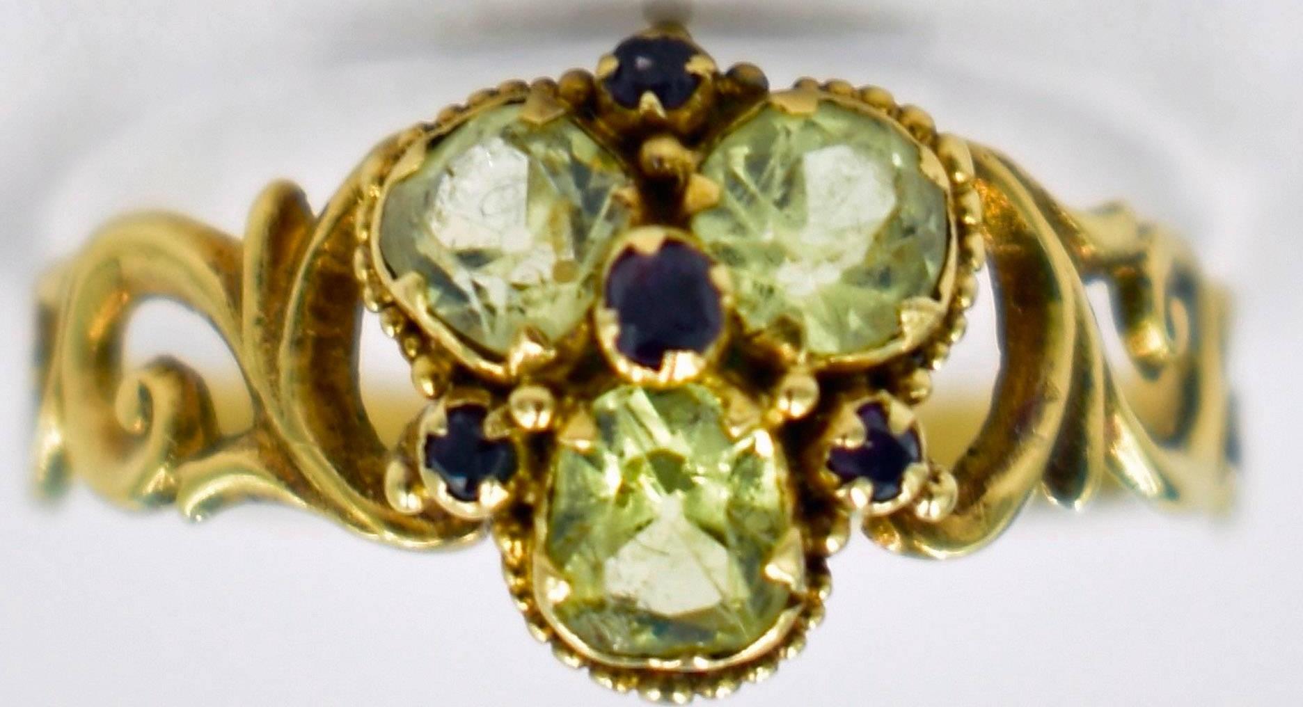 antique chrysoberyl jewelry
