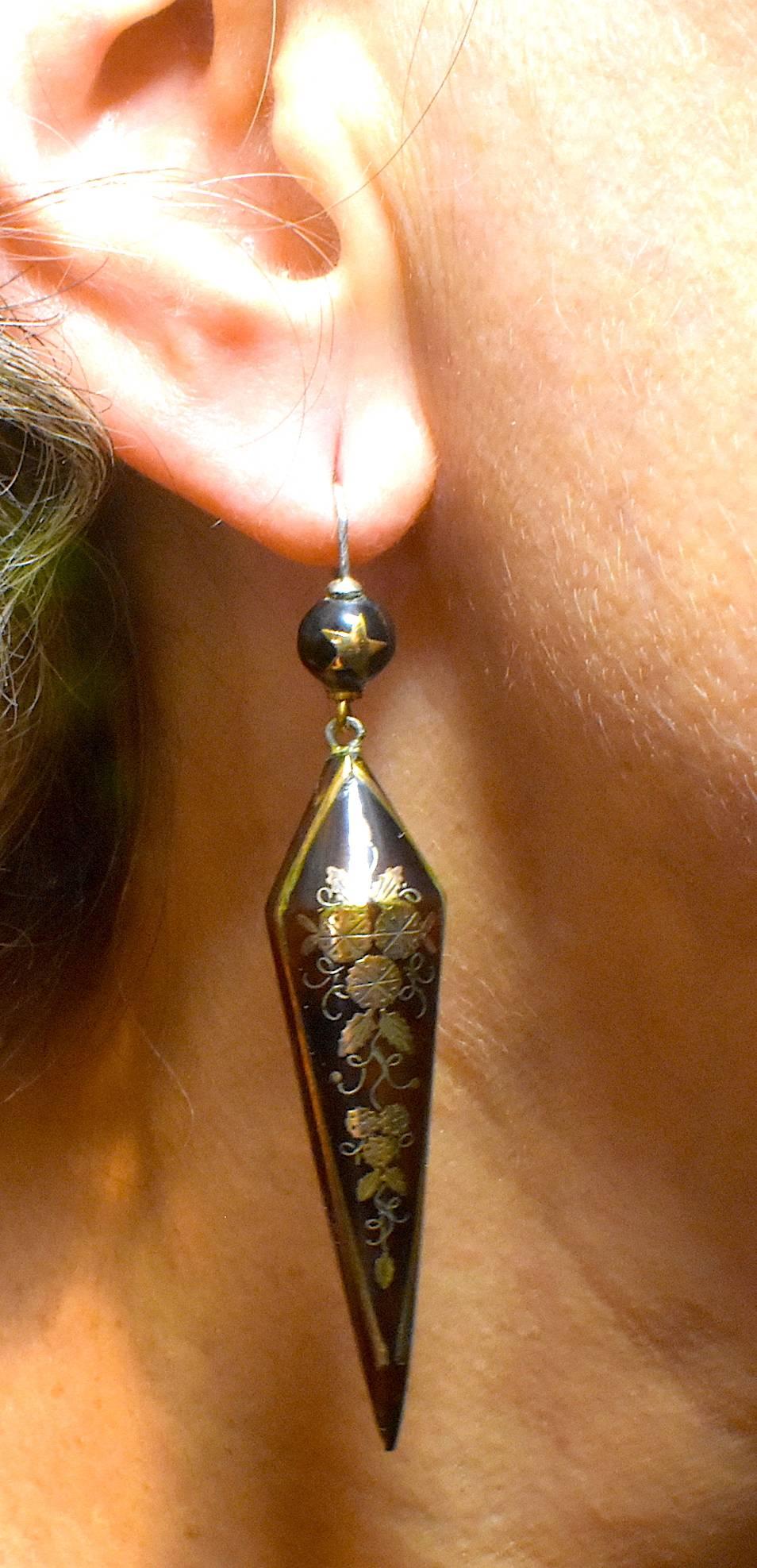 Antique Pique Drop Earrings 5