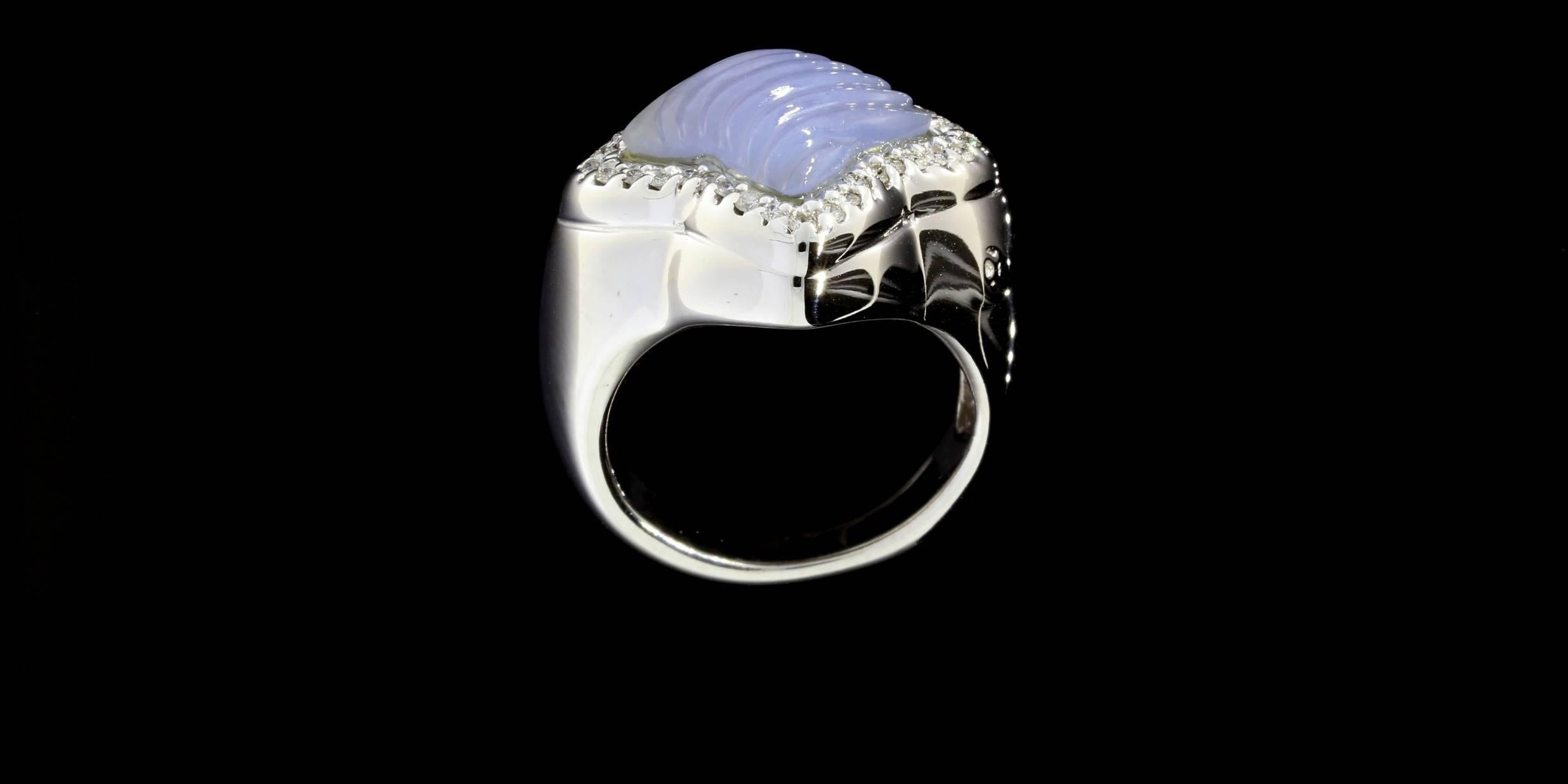 chalcedony rings david yurman