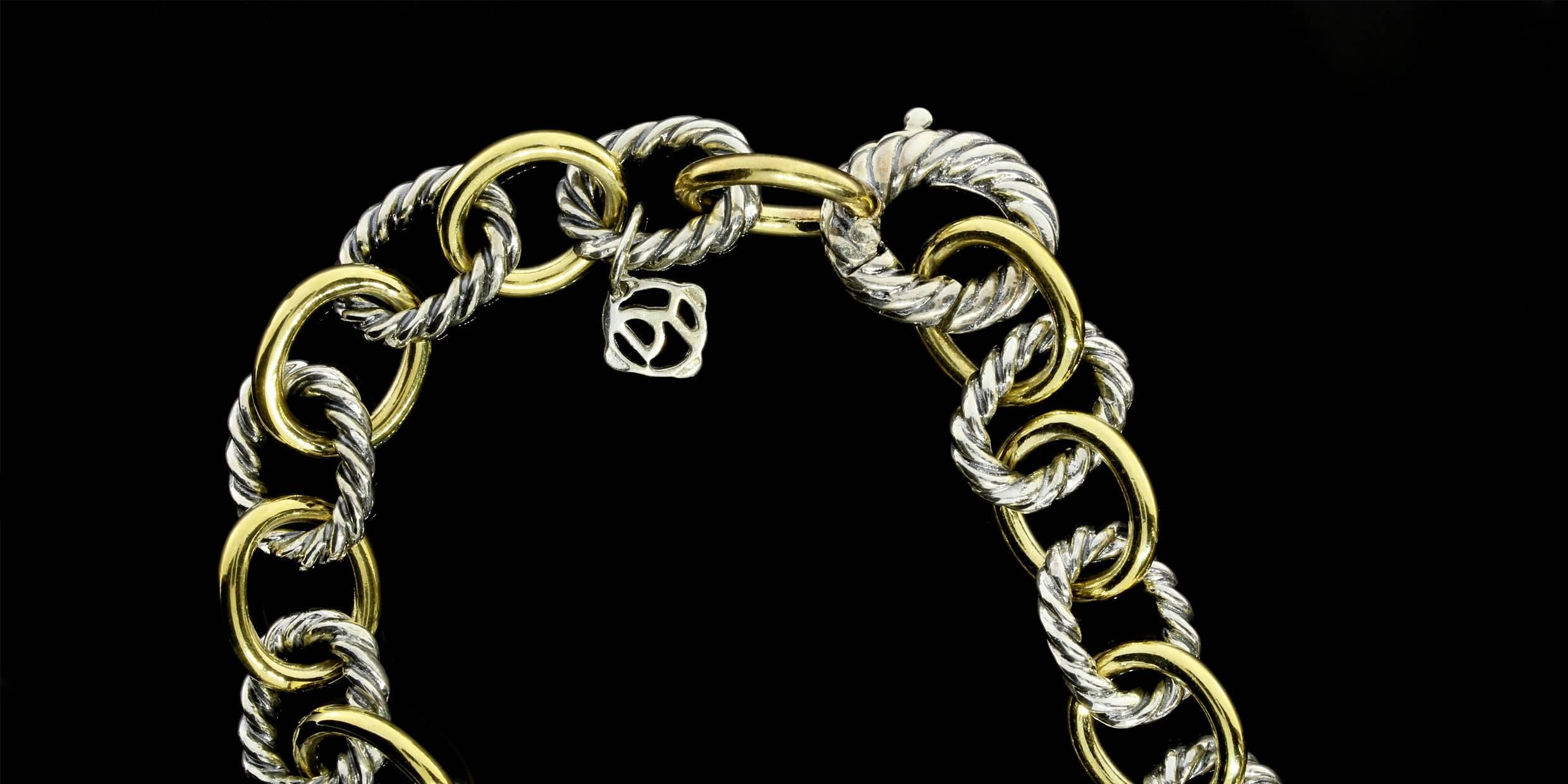 david yurman medium oval link necklace