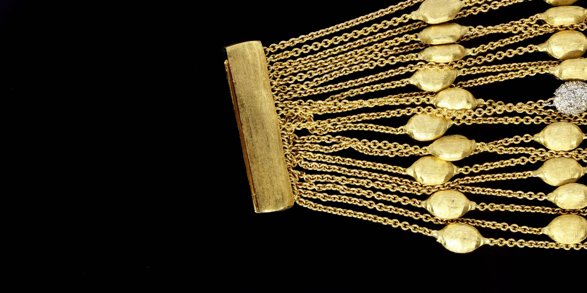 Marco Bicego Diamant-Gold Siviglia 20-Strang-Armband 1