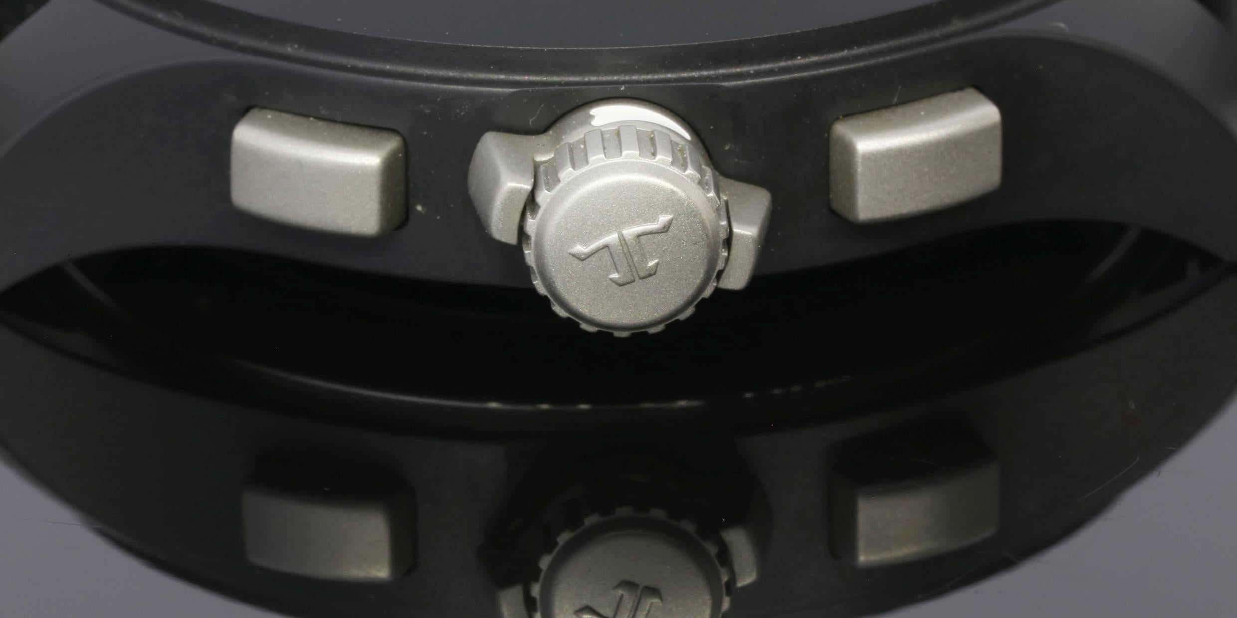 Men's Jaeger-LeCoultre Black Ceramic Master Compressor Chronograph Ltd Ed Wristwatch