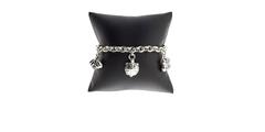 Adorable Saint by Sarah Jane Sterling Silver Multi Charm Bracelet