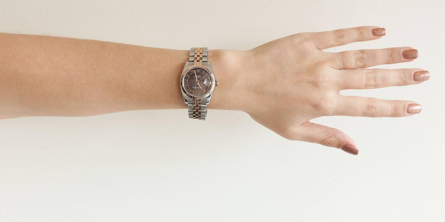 rolex 31mm datejust two tone