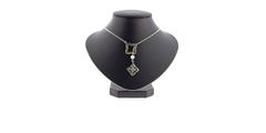 David Yurman Silver & Gold Quatrefoil Pearl Lariat Necklace 24"